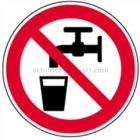 Kein Trinkwasser (BGV A8 P 05)