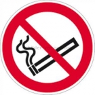 Rauchen verboten nach ISO 7010 (P 002)