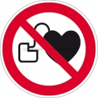 Kein Zutritt für Personen mit Herzschrittmachern oder implantierten Defibrillatoren nach ISO 7010 (P 007)