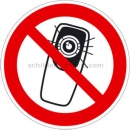 Verbotsschilder: Foto-Handy benutzen verboten